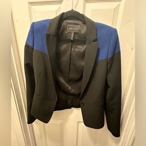 BCBG NWOT blue and black blazer